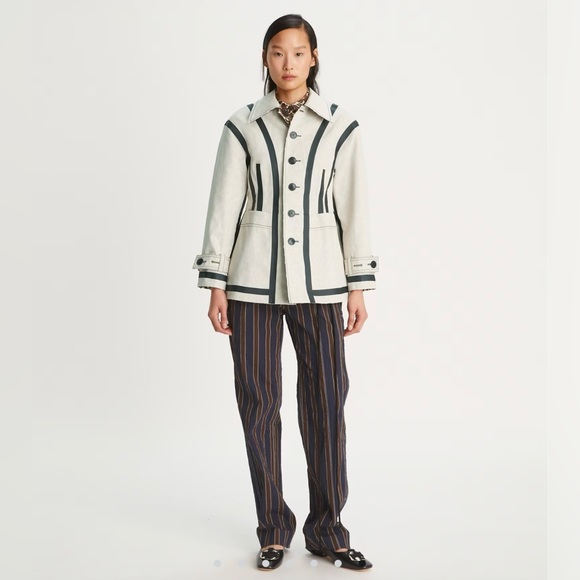 Tory Burch Jackets & Blazers - Tory Burch | REVERSIBLE PRINTED JACKET | Size 10